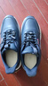 足力健老人鞋秋季運動(dòng)皮鞋男士輕便健步休閑鞋爸爸鞋 8675K深藍44 曬單實(shí)拍圖