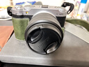 李尖富士XM5保護套XT50保護殼相機包手柄底座皮套配件 富士XM5綠色保護套 曬單實(shí)拍圖