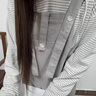 蜜凡蘇夏季背帶工裝褲女工裝背帶褲女慵懶風(fēng)小個(gè)子通勤直筒闊褲 [單件]灰色背帶褲 M[推薦100斤以?xún)萞 均碼 曬單實(shí)拍圖