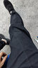 菲凡沃【兩件裝】春秋季休閑褲男新款男褲寬松工裝束腳修身百搭褲子 802黑色+灰色 L 【30-31碼 體重110-130斤穿】 曬單實(shí)拍圖