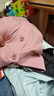 特步運(yùn)動(dòng)套裝女裝夏季情侶冰絲短袖速干健身跑步服男寬松顯瘦休閑長(zhǎng)褲 月桂粉-(休閑兩件套裝) M/170（偏大一碼） 曬單實(shí)拍圖