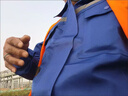 奧義馳中國化學(xué)藍(lán)色工作服套裝春秋款滌卡布料耐磨安全服男女可穿化學(xué)服 藍(lán)色滌卡中國化學(xué)【上衣+褲子】 175（建議140-155斤） 曬單實(shí)拍圖