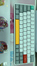 NuPhy Air60 V2矮軸機械鍵盤(pán) mac無(wú)線(xiàn)藍牙超薄三模靜音打字辦公鍵盤(pán) 迷你便攜60配列有線(xiàn)RGB熱插拔游戲 離子白 蘆薈軸（線(xiàn)性軸/37gf） 64鍵 曬單實(shí)拍圖