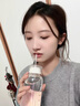 NEXT ROAD英國(guó)聯(lián)名夏季大容量玻璃杯女士簡(jiǎn)約隨手杯帶蓋刻度吸管杯男冰鎮(zhèn)杯 300ml透明_雙蓋款+防燙杯套 曬單實(shí)拍圖