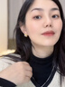 MITHAOL KUSC中古拉絲拉菲草耳釘女 輕奢高級(jí)感編織方格耳飾銀鍍18K金鑲鋯石 拉菲草耳釘【專柜禮盒裝】 【送禮更顯愛意】 曬單實(shí)拍圖