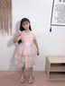 迪士尼寶寶女童連衣裙2025夏季兒童公主裙女寶寶表演禮服短袖彩虹演出蓬蓬裙 藍(lán)色 90 建議80-90cm1歲半-2歲cm 曬單實(shí)拍圖