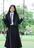 冊裁（CECAI）學(xué)院風(fēng)灰色西服套裝女2025春季新款寬松顯瘦西裝百褶裙兩件套 黑色(西服+襯衫+半身裙） L 曬單實(shí)拍圖