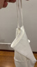貓人（MiiOW）真絲吊帶背心女上桑蠶絲外穿西服一字領(lǐng)夏季新款打底內搭醋酸緞面 潔白色 L 曬單實(shí)拍圖