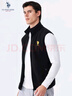 U.S. POLO ASSN.馬甲男抓絨搖粒絨春秋立領(lǐng)無袖背心男裝外套黑色2XL 曬單實(shí)拍圖