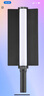 金貝（JINBEI）EFT560BI/360IIIRGB手持LED燈棒全彩便攜雙色溫攝影燈拍照視頻常亮燈直播氛圍人像發(fā)絲戶(hù)外補光燈 【全彩】EFT-360III單燈標配+適配器 曬單實(shí)拍圖
