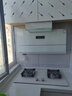 威力白色抽油煙機燃氣灶白色頂吸式近吸大吸力方形照明燈家用壁掛超薄油煙機灶具套裝 【煙灶套裝】+白色玻璃鴛鴦九頭猛火定時(shí)雙灶天然氣 曬單實(shí)拍圖
