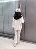 迪士尼女童加絨衛(wèi)衣2024秋冬裝新款洋氣兒童加厚打底衫小女孩圓領(lǐng)上衣 紅色 130 曬單實(shí)拍圖