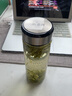 斯奈克雙層鵝蛋玻璃杯茶水分離泡茶杯子商務(wù)男士大肚杯防燙隔熱水杯印字 【不銹鋼蓋子】本色300ml 曬單實(shí)拍圖