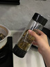瓷許CIXU雙層高硼硅玻璃杯泡茶杯男耐高溫茶水分離水杯碳纖維杯蓋送禮定制 商務(wù)黑350ml【茶水分離+禮盒裝】 曬單實(shí)拍圖
