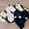 鹿人五指襪全棉吸汗透氣不臭腳春夏季棉分趾襪女純色中筒襪5雙裝 3102 3102-混色 均碼 曬單實(shí)拍圖