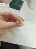 閃刻小香風(fēng)法式耳釘女輕奢氣質(zhì)耳環(huán)新款感精生日禮物情人節送女友媽媽 珍珠鋯石耳釘-銀針 曬單實(shí)拍圖