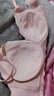 莫代爾無(wú)痕內衣女小胸聚攏上托防下垂收副乳無(wú)鋼圈少女夏季文胸罩不空杯 嫩粉色 S【推薦32/70ABC通杯】 曬單實(shí)拍圖