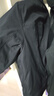 杰克·瓊斯（JACK&JONES）男裝衣服秋冬翻領(lǐng)短款輕薄羽絨服男士商務(wù)夾克休閑外套男高級感 E40 黑色 L 180 曬單實拍圖