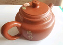 暢陶宜興紫砂壺原礦朱泥傳統純全手工德鐘泡茶壺茶具套裝泥繪版 200cc 泥繪德鐘單壺 200ml 曬單實(shí)拍圖