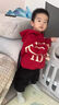 G.DUCK KIDS小黃鴨童裝男童套裝秋裝2024新款兒童運(yùn)動服時尚潮流男孩連帽衛(wèi)衣 米白色連帽 140碼建議130-140cm9-10歲cm 曬單實拍圖