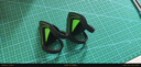 雷蛇（Razer） 北海巨妖耳機(jī)專用貓耳配件 粉晶裝飾品個(gè)性網(wǎng)紅款周邊 粉晶套裝 綠色 曬單實(shí)拍圖