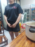 凡黛克夏季餐飲企業(yè)工作服短袖男t恤定制圓領(lǐng)純棉工裝廣告衫服裝印LOGO 男女同款 黑色 L 曬單實(shí)拍圖