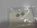 小米星999銀麻花耳環(huán)小眾新款2025年耳釘女輕奢感耳飾 銀針麻花耳環(huán)(兩只價) 曬單實拍圖