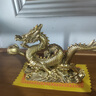 梟庭閣銅龍擺件招財青龍工藝品辦公室桌面龍騰四海擺件五爪金龍大號擺件 長(cháng)50厘米龍騰四海送五帝錢(qián) 曬單實(shí)拍圖