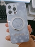 思唯創(chuàng  )適用蘋(píng)果16promax手機殼iPhone16pro手機保護套星閃水晶天鵝磁吸支架全包防摔保護殼女款超薄簡(jiǎn)約 【星閃水晶天鵝藍】強磁吸附+360°支架+掛繩 iPhone15ProMax 曬單實(shí)拍圖