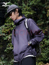 美津濃（MIZUNO）男女網(wǎng)眼透氣連帽夾克運動(dòng)休閑防曬服 36/幻影紫 M (170) 曬單實(shí)拍圖