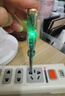 老A電筆電工專用測斷線高亮彩光試電筆 感應(yīng)測電筆 驗(yàn)電工具LA823063 雙色LED測電筆 曬單實(shí)拍圖