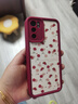 佩諾OPPO Reno6手機(jī)殼Reno6pro保護(hù)套全包防摔硅膠磨砂Reno6pro+卡通可愛男女款復(fù)古皮紋豎紋保護(hù)殼 【FM】豎紋玫瑰花-酒紅色-單殼 oppo Reno6 曬單實(shí)拍圖