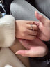 中國黃金（CHINA GOLD）925銀戒指公主與騎士情侶對戒小眾紀念首飾結婚生日禮物女送女友 公主與騎士-情侶對戒【品牌禮盒】 曬單實(shí)拍圖