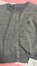 妍莉芬（yanlifen）早秋連衣裙穿搭衣服整套鹽系輕熟氣質(zhì)復(fù)古針織開衫裙子兩件套裝女 三件套 內(nèi)搭+短裙配腰帶+開衫 M 建議體重【95-105斤】 曬單實拍圖