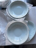 富玉景德鎮(zhèn)陶瓷餐具高級(jí)感輕奢新家喬遷之喜高端瓷器碗碟套裝家用 碧玉花語 35頭 曬單實(shí)拍圖