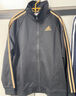 阿迪達(dá)斯 （adidas）【現(xiàn)貨】男裝外套新款戶外運(yùn)動(dòng)服經(jīng)典三條紋透氣快干風(fēng)衣夾克上衣 TR30JR-BG M 曬單實(shí)拍圖