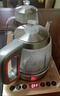 凱軒（KAXYWZ） 全自動(dòng)底部上水電熱水壺家用抽水茶臺茶桌一體嵌入式快速燒水泡茶電磁茶爐凈水器專(zhuān)用 1.2L 手柄出水 金煮茶款37*20  桶裝水款 曬單實(shí)拍圖