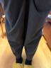 蕉內(nèi)（Bananain）非常褲女士闊腿長褲子休閑通勤百搭高腰寬松24秋冬季新款 煙墨灰 L 曬單實拍圖