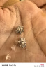 銀千惠999銀雪花耳釘女士高級感耳環時尚耳飾品520情人節生日禮物送女友 999足銀雪花耳釘/可旋轉+七倉配送/當次日達 情人節女生禮物/配首飾證書/精美禮盒送老婆 曬單實拍圖