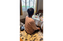 俞兆林（YUZHAOLIN）2025新款媽媽春裝針織開衫外套40歲50中老年女裝春秋上衣兩件套裝 紫色 L 建議105-120斤) 曬單實(shí)拍圖