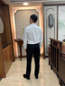 皮爾卡丹休閑褲男春夏季薄款冰絲高彈力抗皺免燙商務(wù)西裝褲子男中青年男褲 藏青色 【冰絲高彈力】 32 （2尺5腰圍） 曬單實(shí)拍圖
