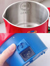 GLASSLOCK便攜式燒水壺?zé)郫B旅行電熱水壺小型保溫一體316不銹鋼電水壺家用出差宿舍小煮鍋泡面杯 0.7L -Wigglewiggle聯(lián)名款 曬單實(shí)拍圖