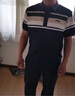 吉普（JEEP）美國(guó)正品高端純棉薄款短袖T恤夏季男士條紋Polo衫商務(wù)休閑上衣服 寶藍(lán)色 薄款 【官方正品】 XL 【適合145斤左右】 曬單實(shí)拍圖