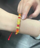 中國黃金貔貅手鏈男女情侶款足金六字真言轉(zhuǎn)運(yùn)珠手串情人節(jié)禮物送男友女友 貔貅六字真言手繩【紅繩】 約0.5g 曬單實(shí)拍圖