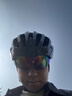 CARCROSS 自行車頭盔帶風(fēng)鏡騎行頭盔眼鏡一體男女山地公路單車安全帽裝備 鐳射黑-炫彩風(fēng)鏡 送尾燈 曬單實(shí)拍圖