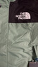 The North Face北面防風(fēng)夾克情侶款戶外防潑外套8DGC 鴨綠/LFW XL 曬單實拍圖