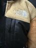 THE NORTH FACE【特惠商品】北面童裝拼色抓絨外套男童舒適保暖|82SY I0J/卡其色 150 L（150/72） 曬單實(shí)拍圖