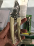 喆湘德國品質(zhì)風(fēng)精工藝園剪刀剪樹(shù)枝剪刀修枝剪園林果樹(shù)修花家用sk5剪 黑色金剛【第6代SK5鋼精磨刀刃】 曬單實(shí)拍圖