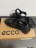 愛(ài)步（ECCO）涼鞋女 一字式扣帶優(yōu)雅媽媽百搭透氣粗跟高跟鞋 雕塑222793 黑色22279301001 36 曬單實(shí)拍圖