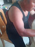 浪莎背心男100%純棉大碼男士抗菌加肥特大打底寬松跨欄無(wú)袖運(yùn)動(dòng)汗衫 曬單實(shí)拍圖